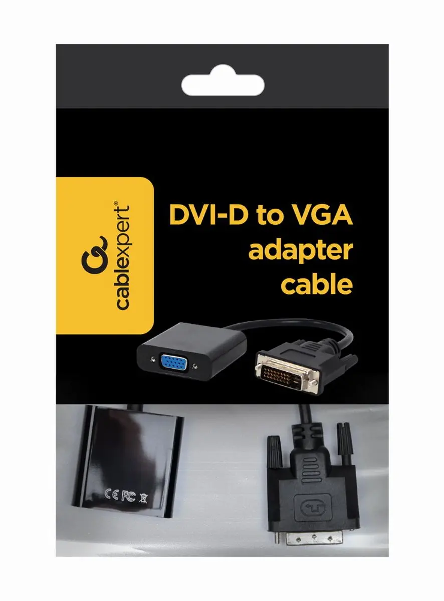 Gembird DVI-D naar VGA Adapter A-DVID-VGAF-01