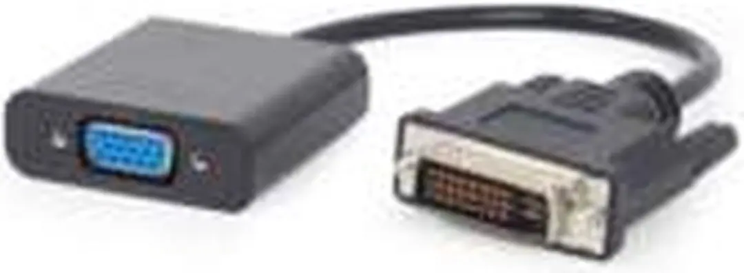 Gembird DVI-D naar VGA Adapter A-DVID-VGAF-01 - 0,2m - Zwart