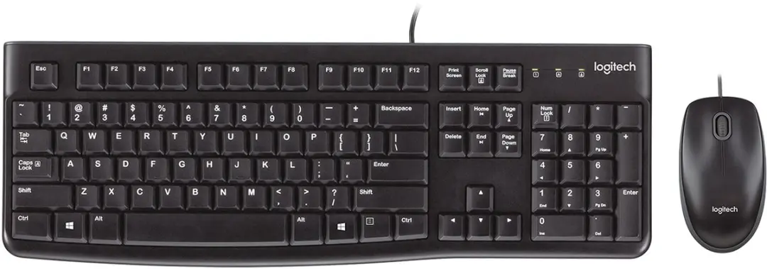 Logitech MK120 Toetsenbord en Muis Set