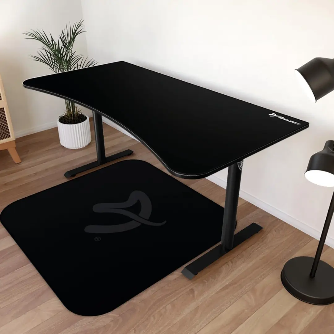 Arozzi Zona Square Vloerbeschermer 116x116cm - Zwart/Grijs