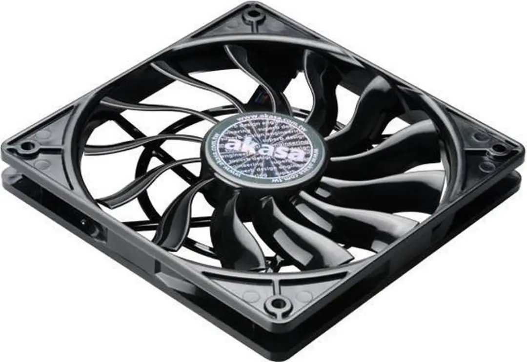 Akasa AK-FN078 Ventilator - Zwart