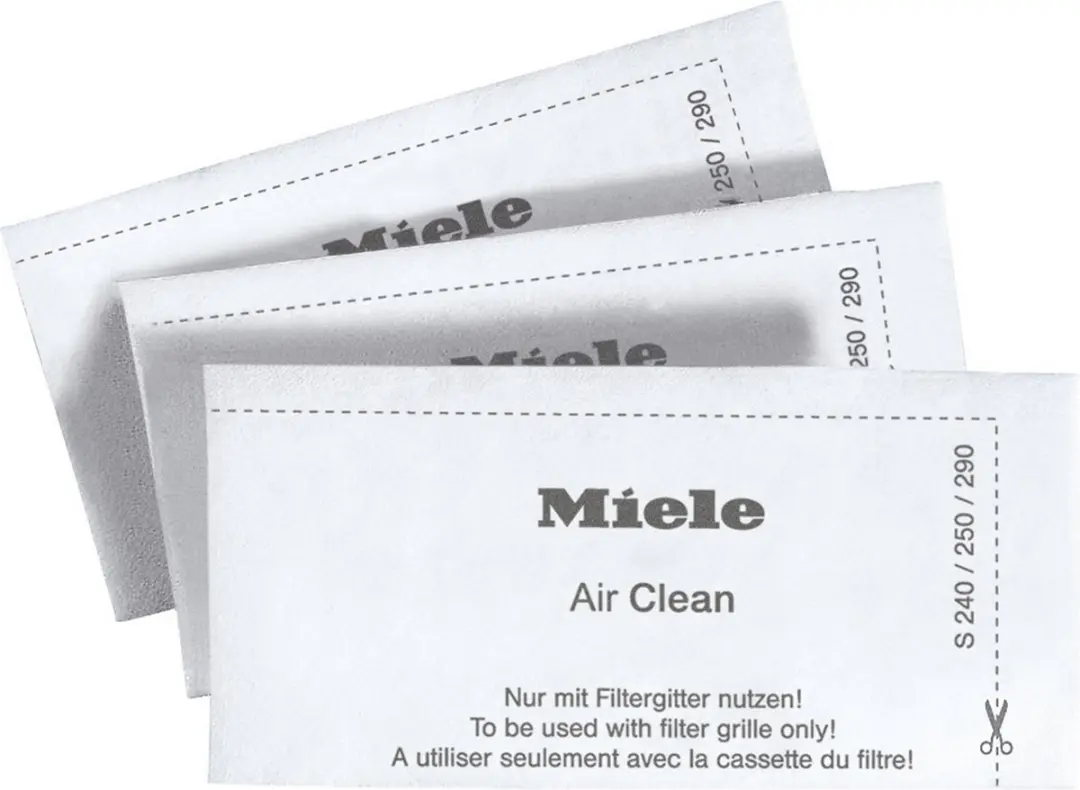 Miele Air-clean-filter SF-SAC20/30 - Stofzuigerfilter - 3 Stuks