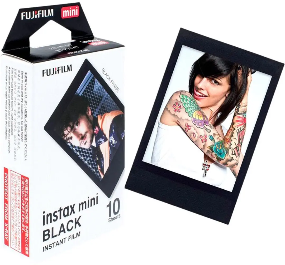 Fujifilm Instax Mini Kleurfilm 10 Stuks - Zwart Frame - afbeelding 6 van 6