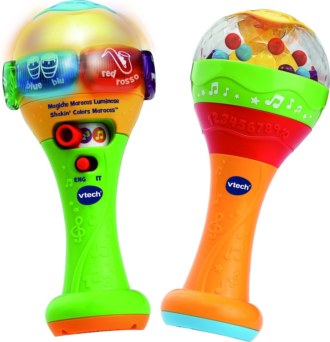 VTech Baby 80-607547, 0,75 jaar, Geluid, Batterijen vereist, AA, Kunststof, Meerkleurig