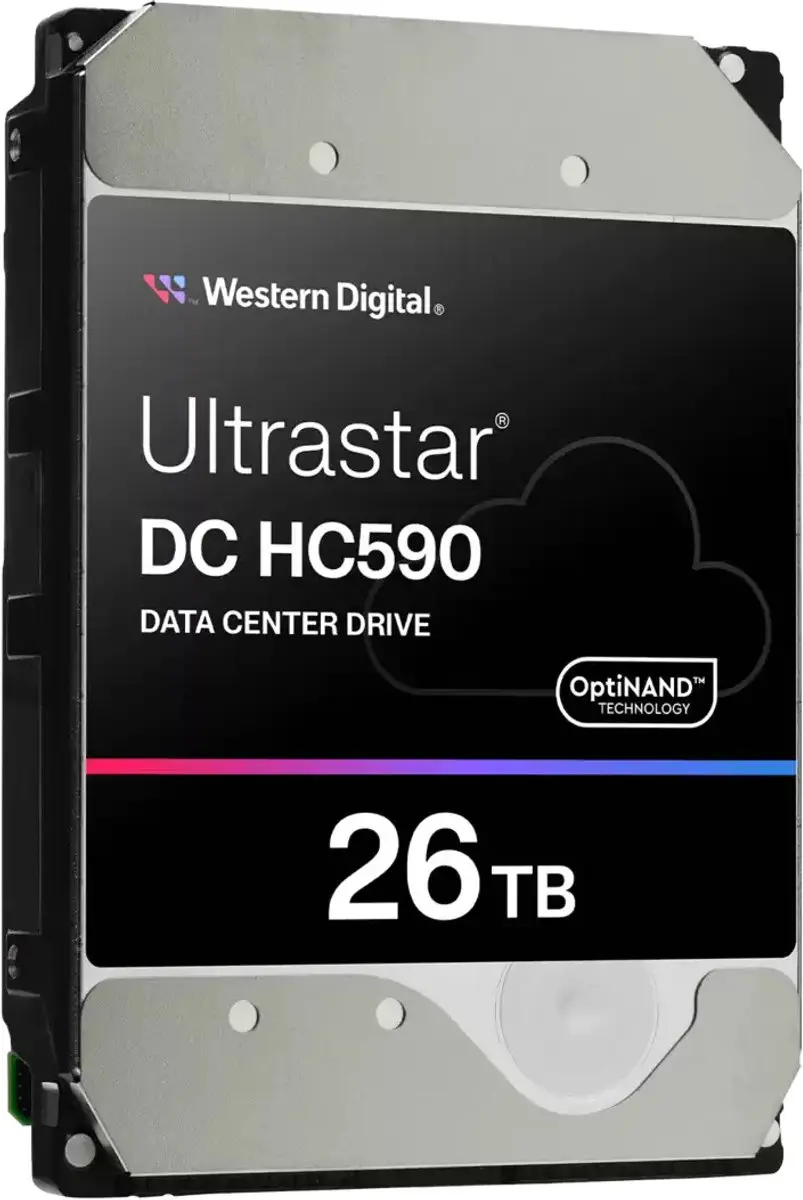 Western Digital DC HC590 26TB 7200 RPM 3.5" Harde Schijf