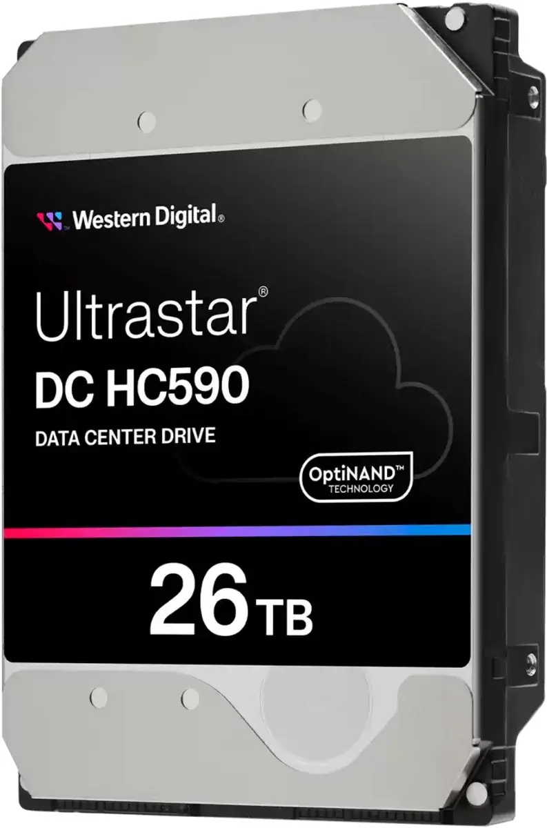 Western Digital DC HC590 26TB 7200 RPM 3.5" Harde Schijf
