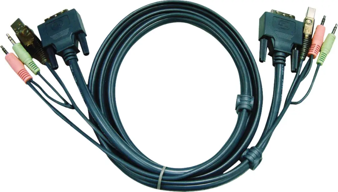 Aten 2L-7D05U DVI-D KVM Kabel met Audio & USB