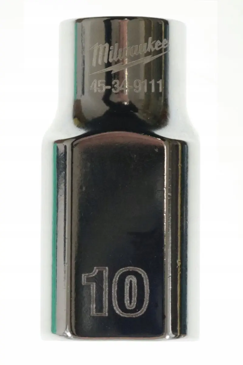Milwaukee 10mm Metrische Dopsleutel - 6-kant - Chroom