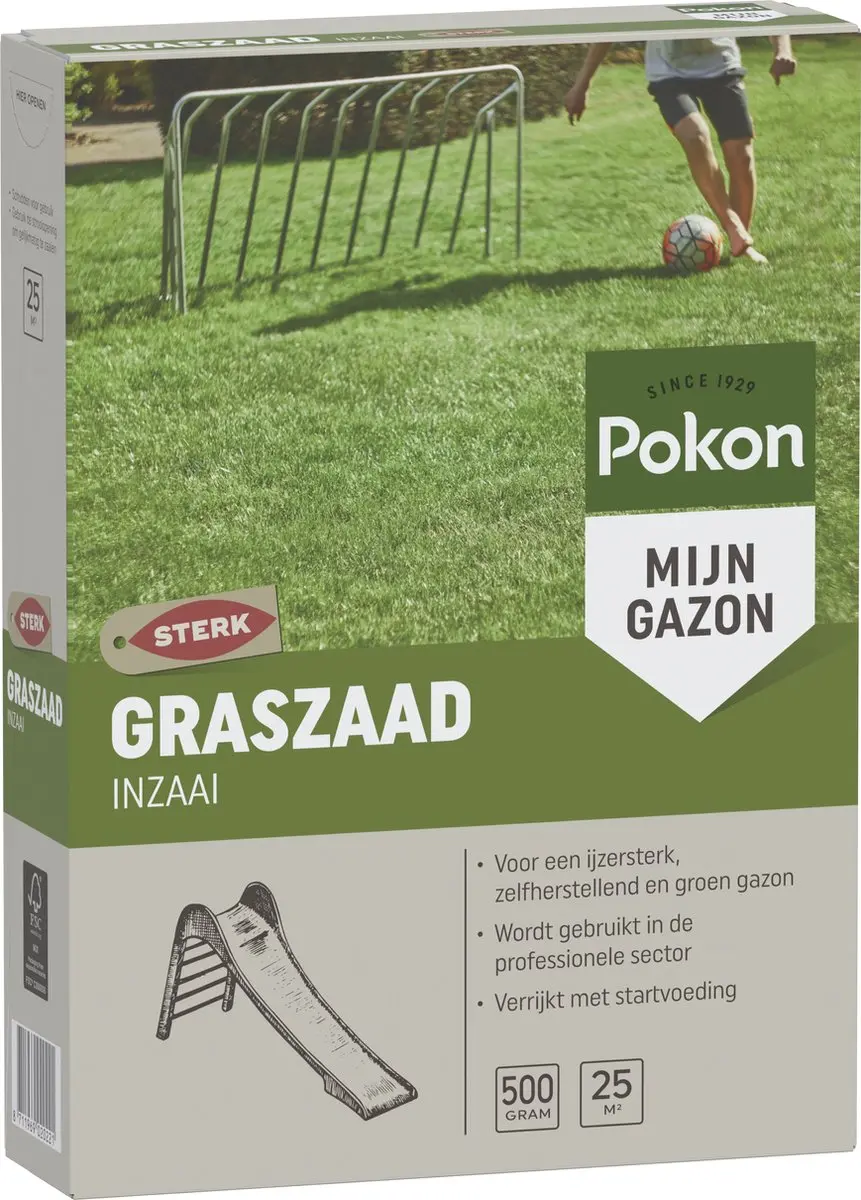 Pokon Graszaad Inzaai 500g - 25m²