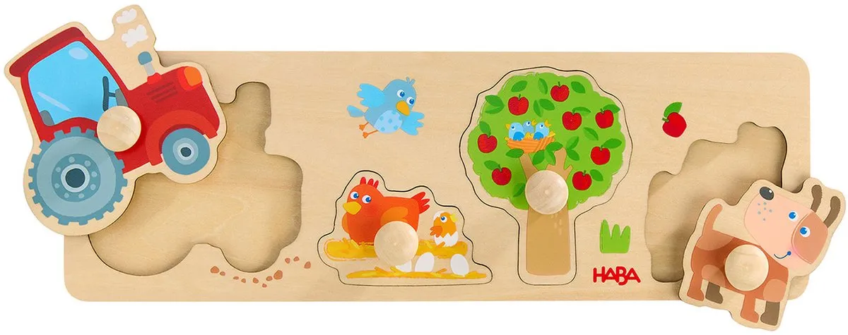 Haba Boerderij Houten Puzzel 1000 Stuks - Multicolor