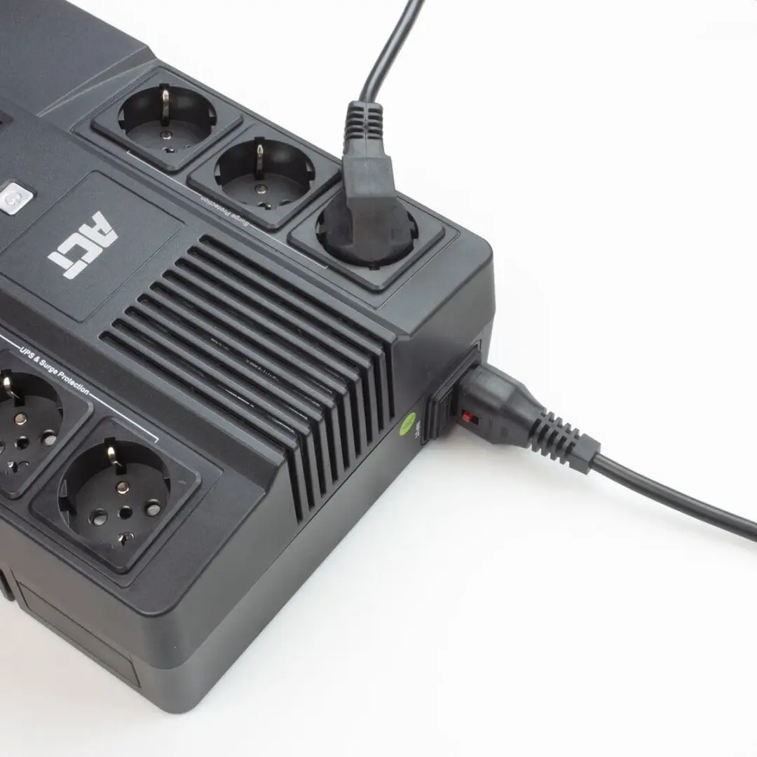 ACT AK5323 Netsnoer C13 haaks - 2m - 5 Stuks