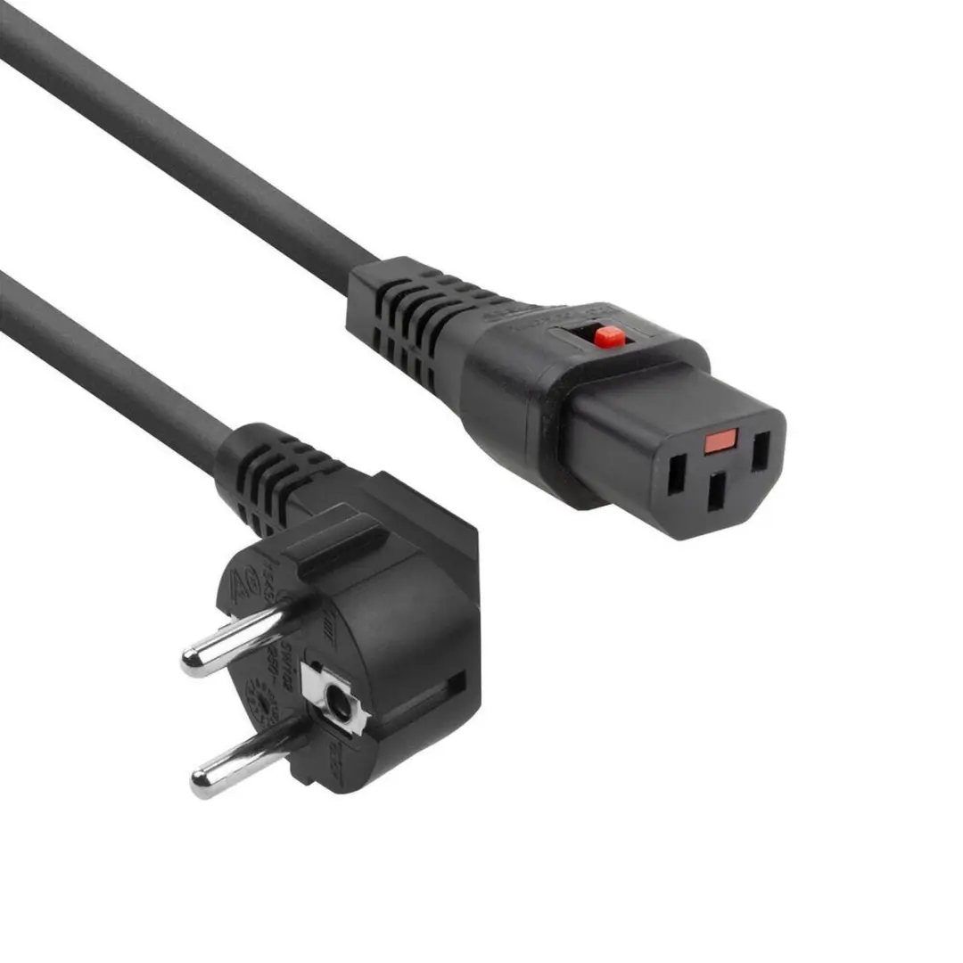 ACT AK5323 Netsnoer C13 haaks