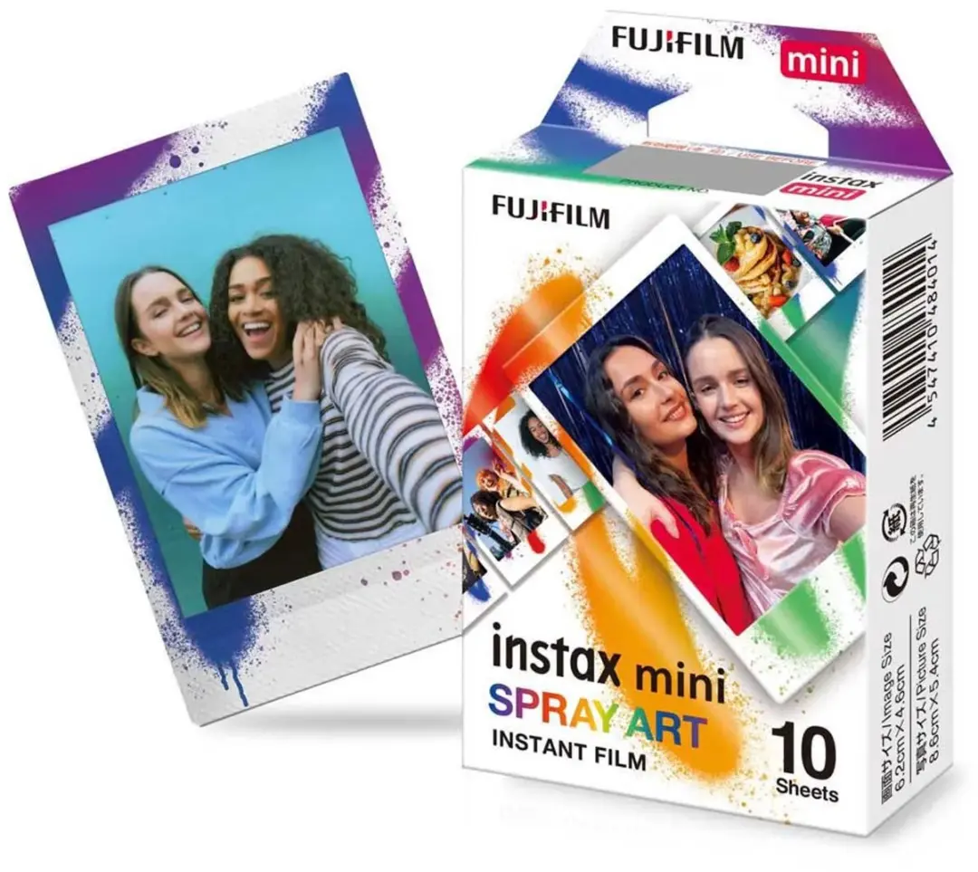 Fujifilm Instax Mini Spray Art Film - 10 Stuks - afbeelding 6 van 6