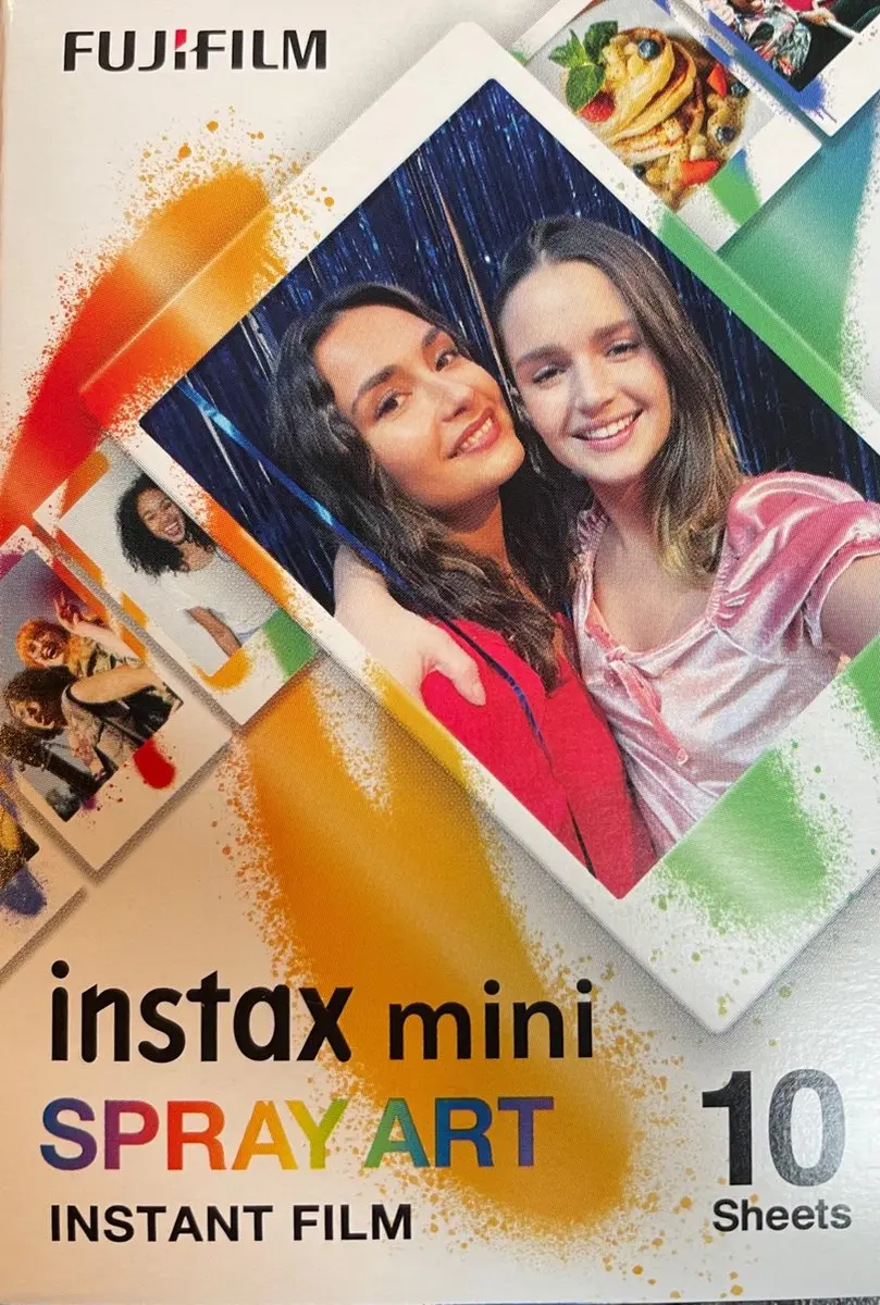 Fujifilm Instax Mini Spray Art Film - 10 Stuks