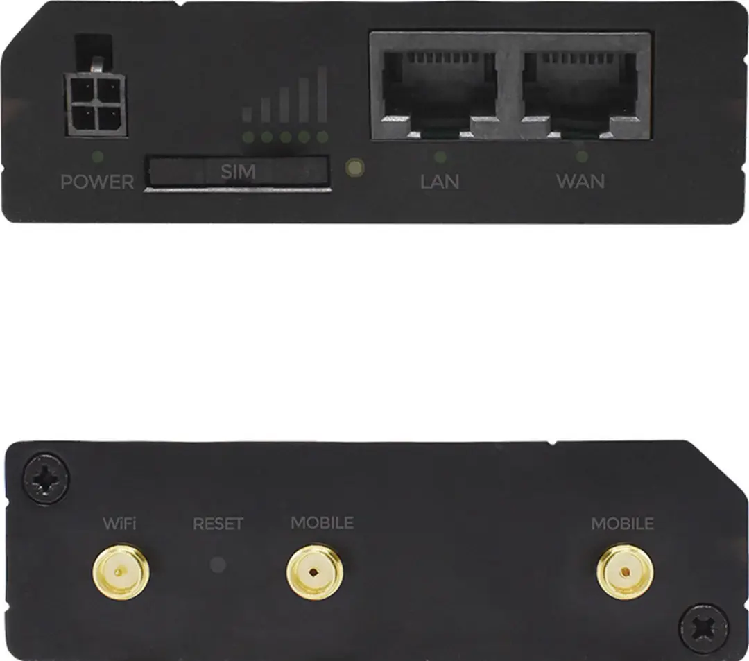 Teltonika RUT241 Industriële LTE WiFi Router - 4x LAN, 1x WAN