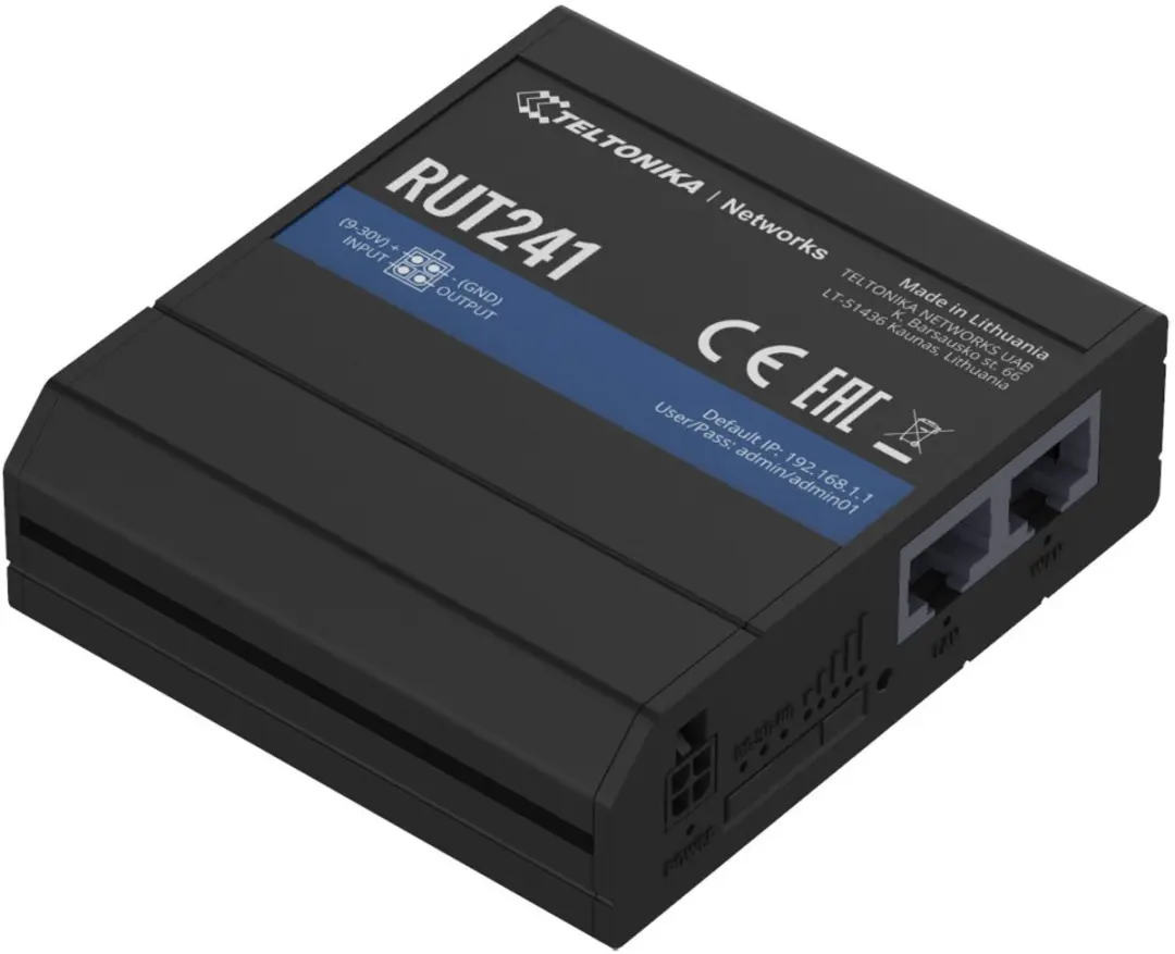 Teltonika RUT241 Industriële LTE WiFi Router