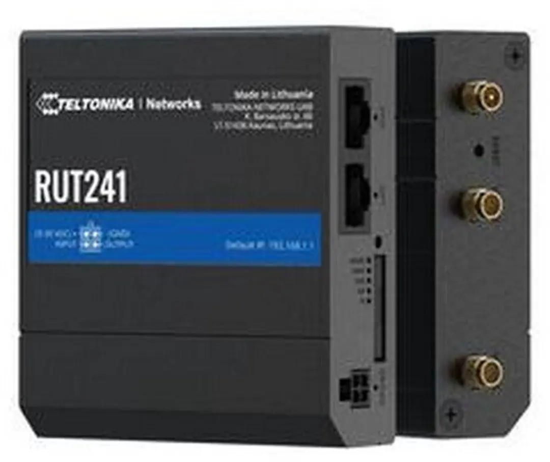 Teltonika RUT241 Industriële LTE WiFi Router - 4x LAN, 1x WAN