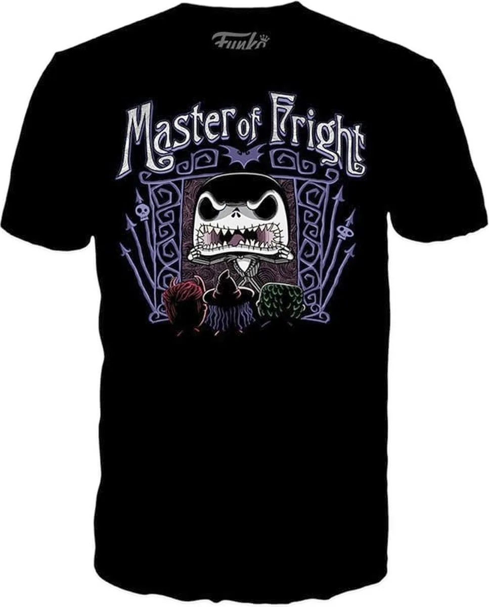 Funko Disney POP! Jack Skellington & T-shirt Set - Zwart