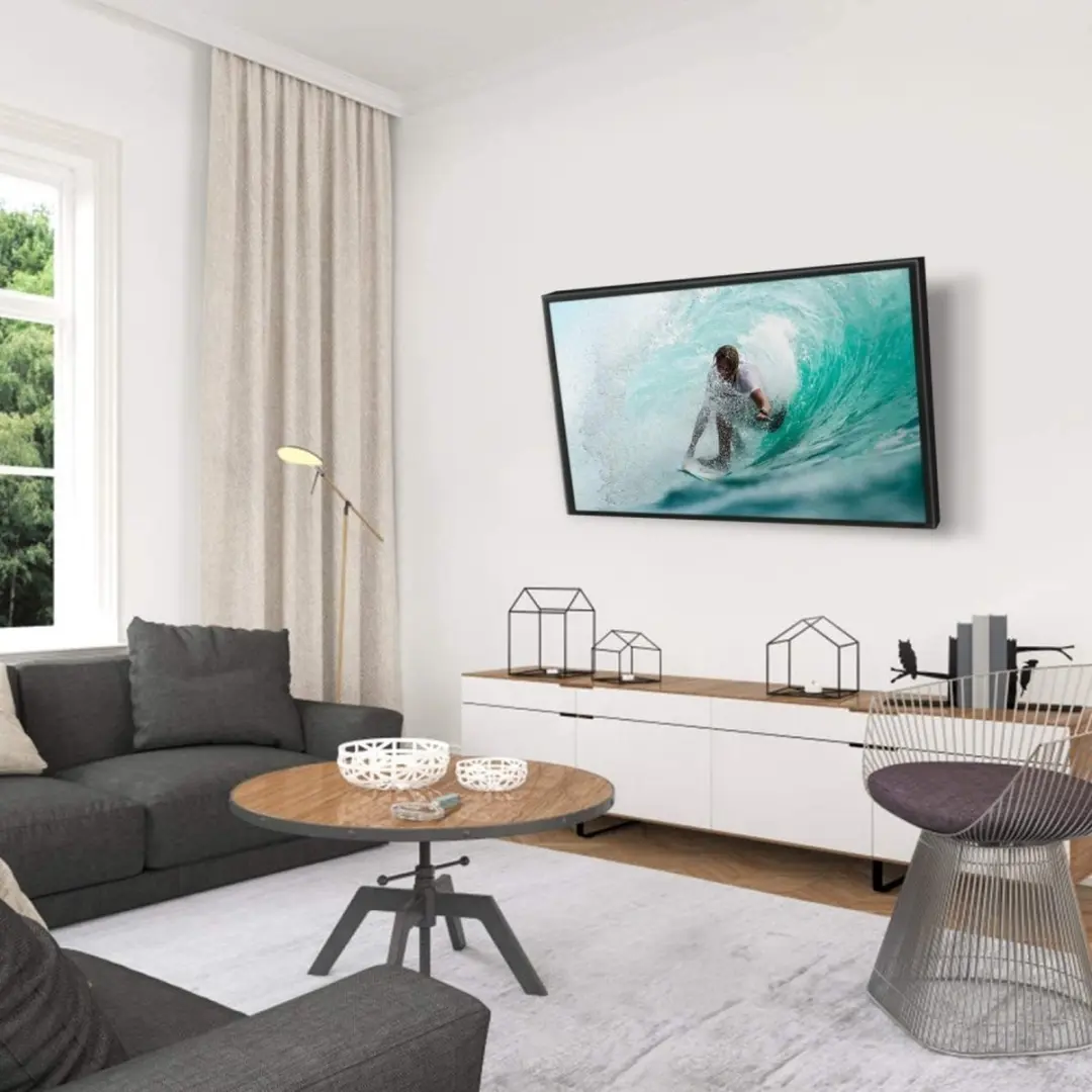 Techly ICA-LCD 2903BICOL TV-Bevestiging 37" - VESA 100x100mm - Wit/Zwart