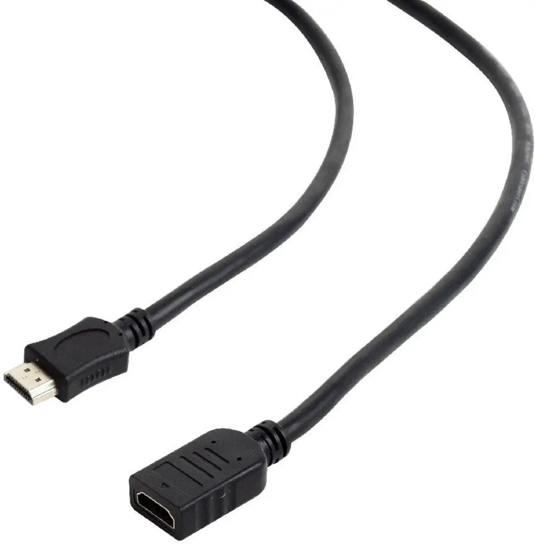 Cablexpert HDMI2.0 Verlengkabel CC-HDMI4X-0.5M - 0,5m - Zwart