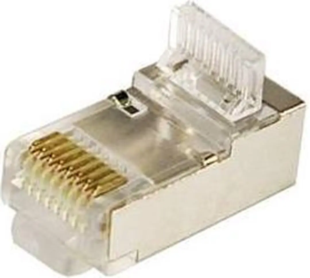 Logilink CAT5e RJ45 Connector - 10 Stuks - Zilver - afbeelding 6 van 6