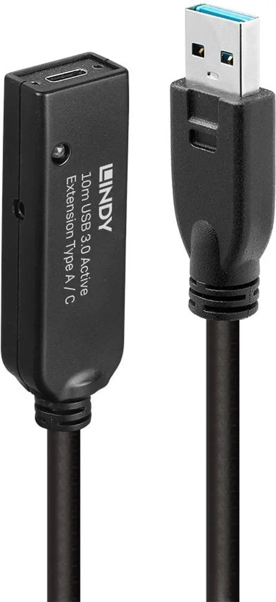Lindy USB 3.2 Gen1 USB-A naar USB-C Kabel 10m