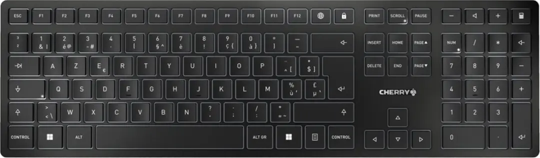 Cherry KW 9100 SLIM JK-9100BE-2 Draadloos Toetsenbord