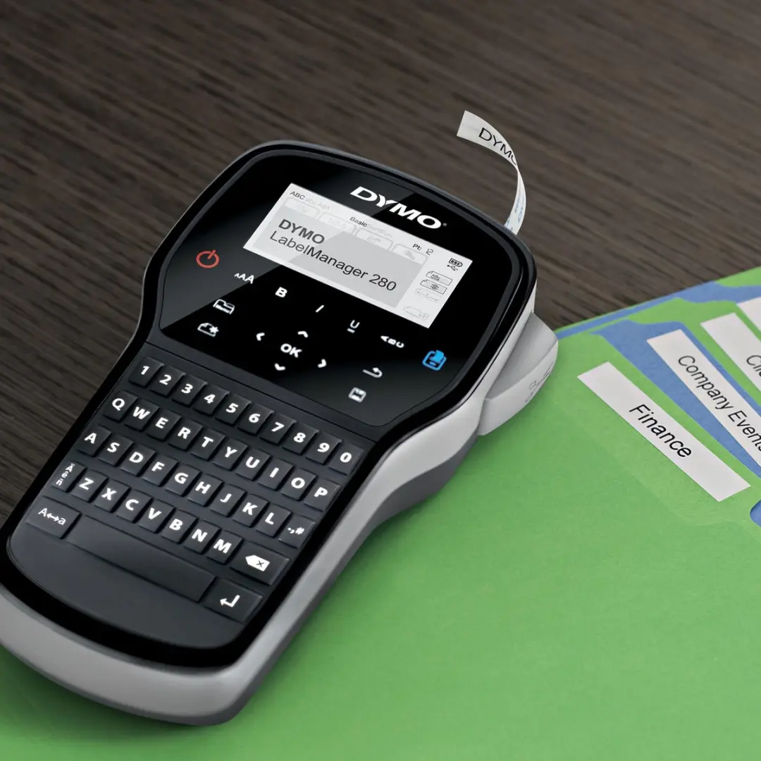 DYMO LabelManager 280 Labelprinter - QWERTY - S0968920 - Zwart/Zilver
