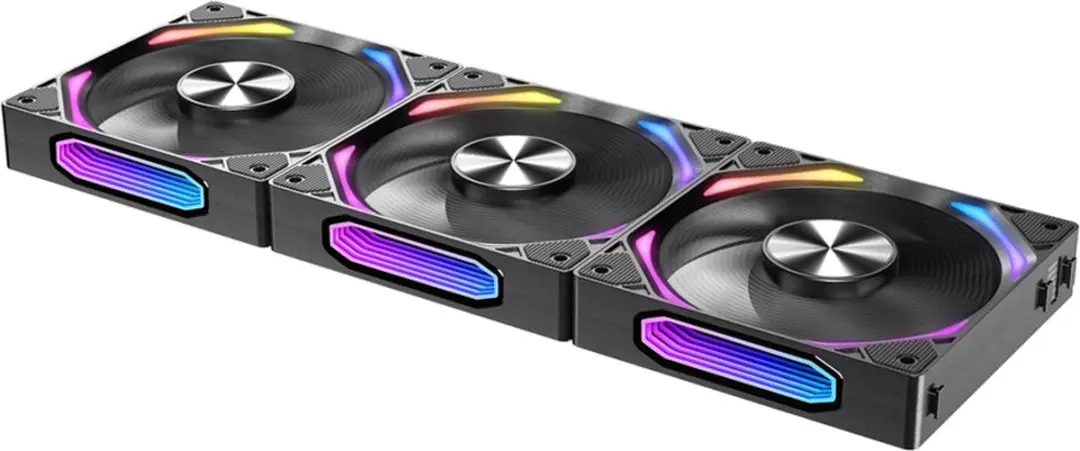 Azza Galaxy 3 RGB 12cm Case Fans - 3 Stuks