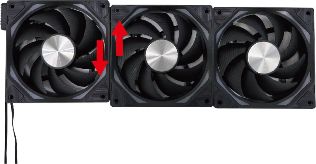 Azza Galaxy 3 RGB 12cm Case Fans - 3 Stuks