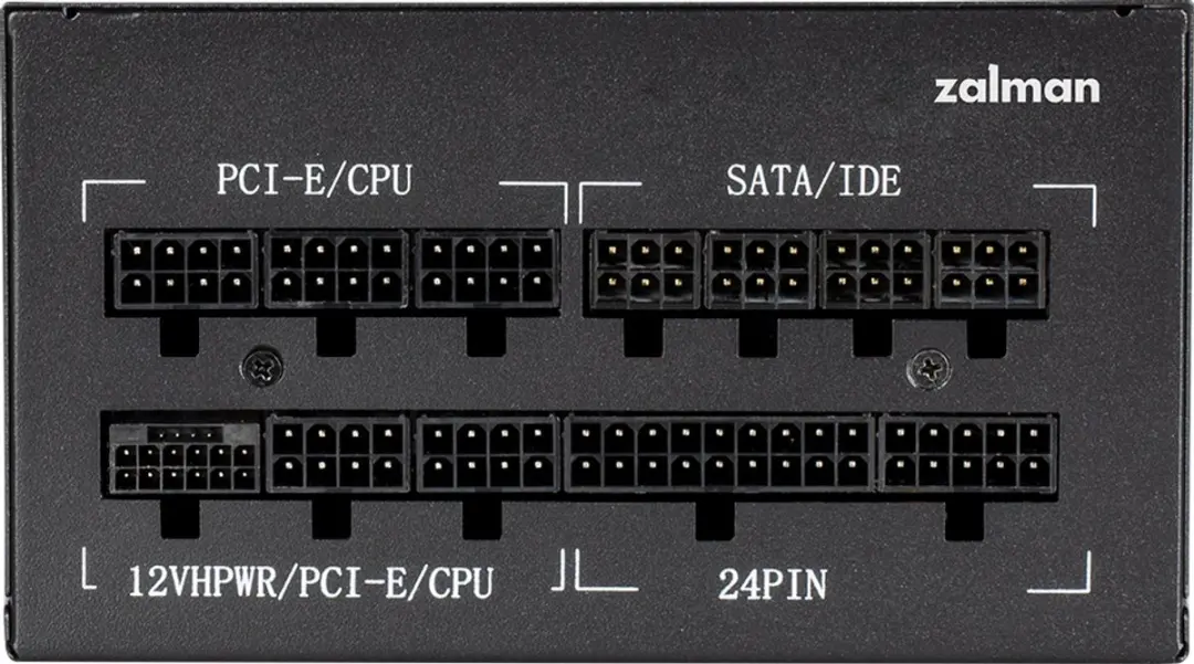Zalman ZM1000-TMX2 TerraMax II Voeding 1000W - Zwart