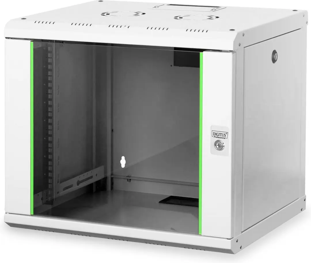 Digitus SoHo Line 9U 19 Wall Mounting Cabinet Wandrek Grijs