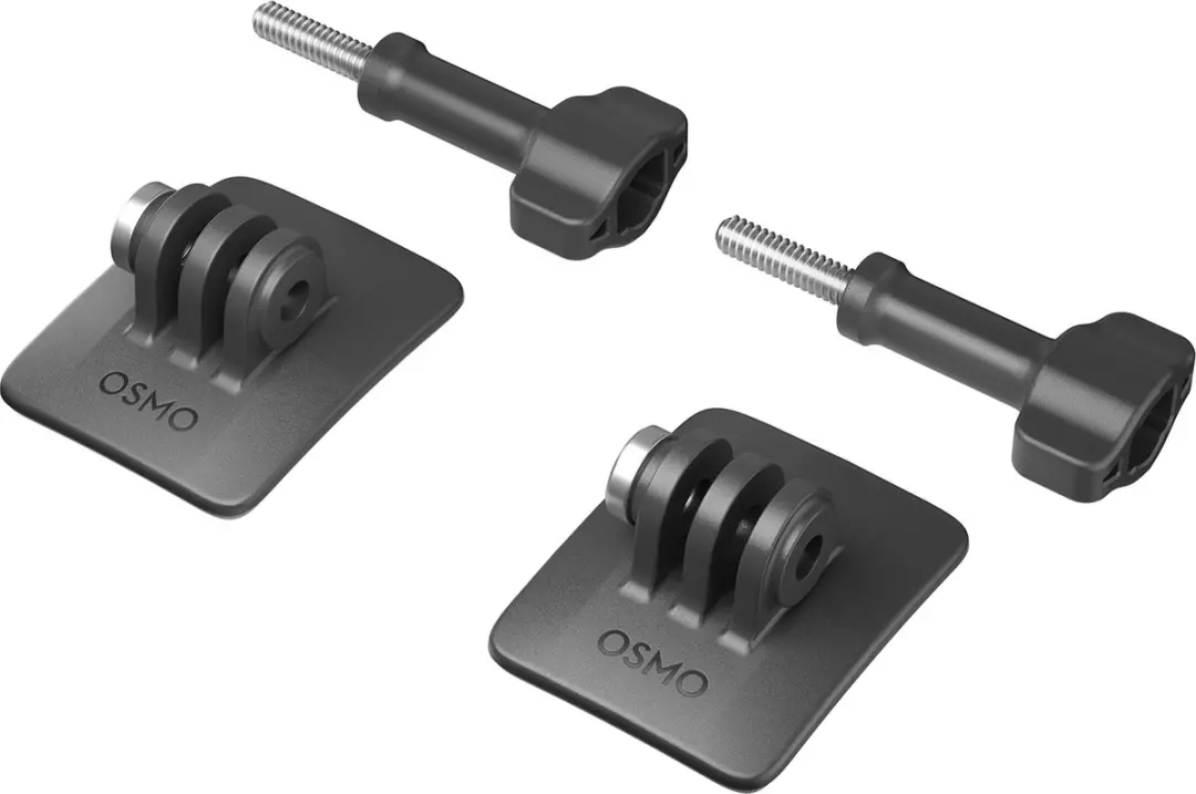 DJI Osmo Action Curved Adhesive Base Kit - Helmbevestiging - Zwart - afbeelding 6 van 6