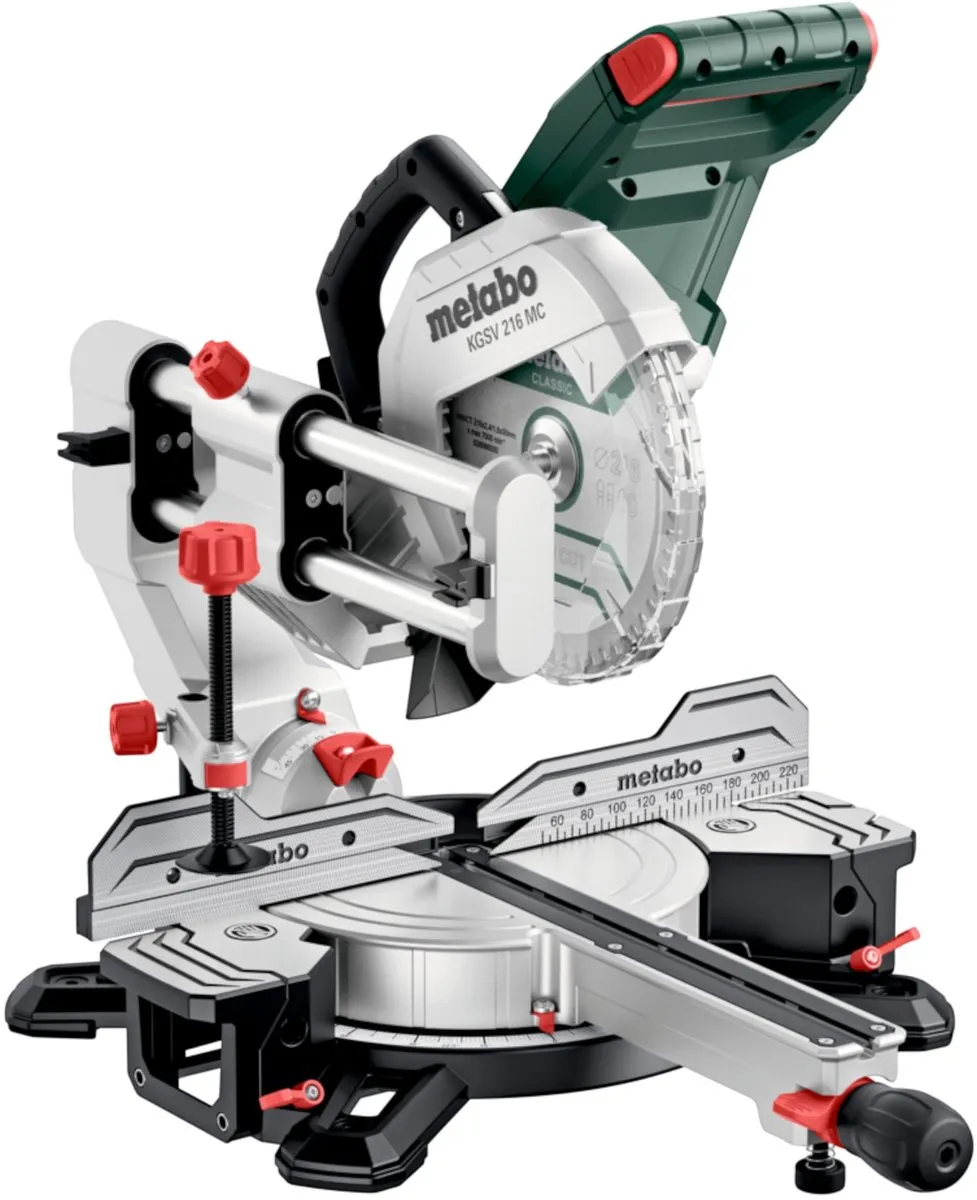 Metabo KGSV 216 MC afkortzaag 1500 watt 216 mm ( 615216000 )