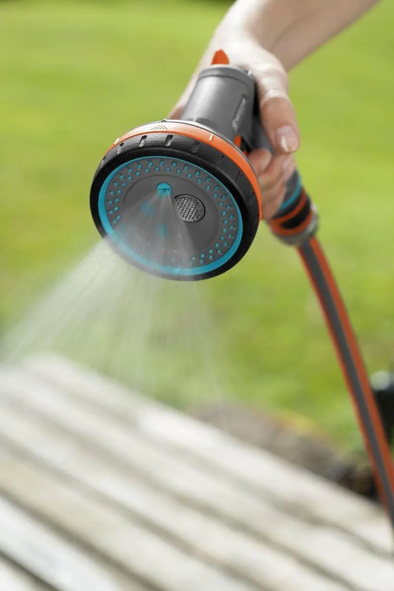 Gardena Comfort Broes - 5 Straalsoorten - Grijs