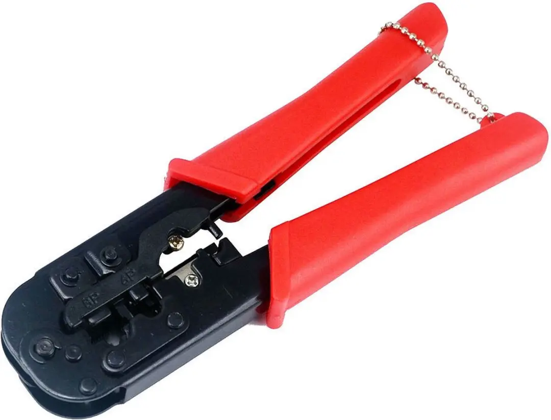 Cablexpert T-WC-01 Krimptang - RJ45/RJ12/RJ11 - Zwart/Rood