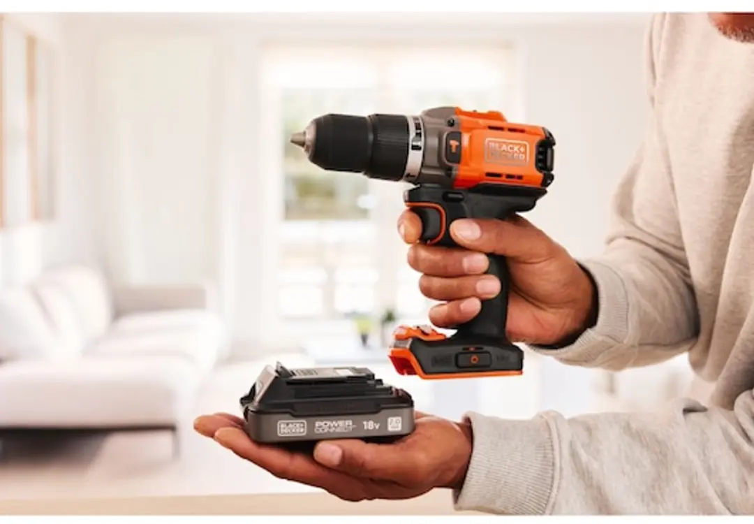BLACK+DECKER BCD383D1XC-QW Accu-klopboormachine 18V - 2 snelheden