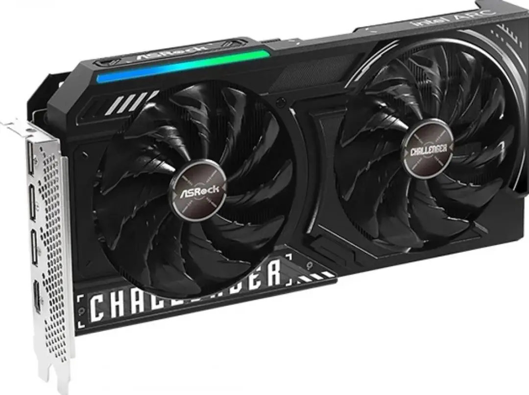 ASRock Intel Arc B570 Challenger Videokaart 10GB - Zwart