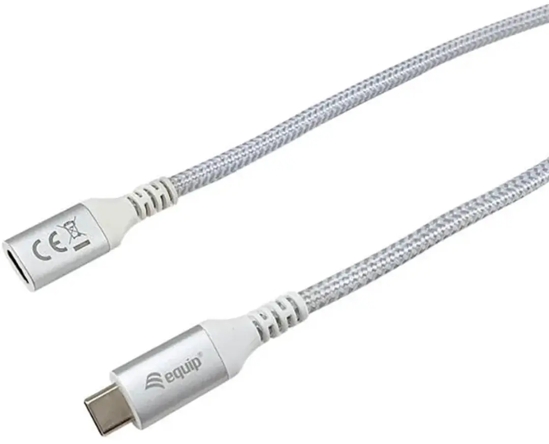 Equip 128376 USB-C Kabel 3.2 Gen 2 1m - Wit