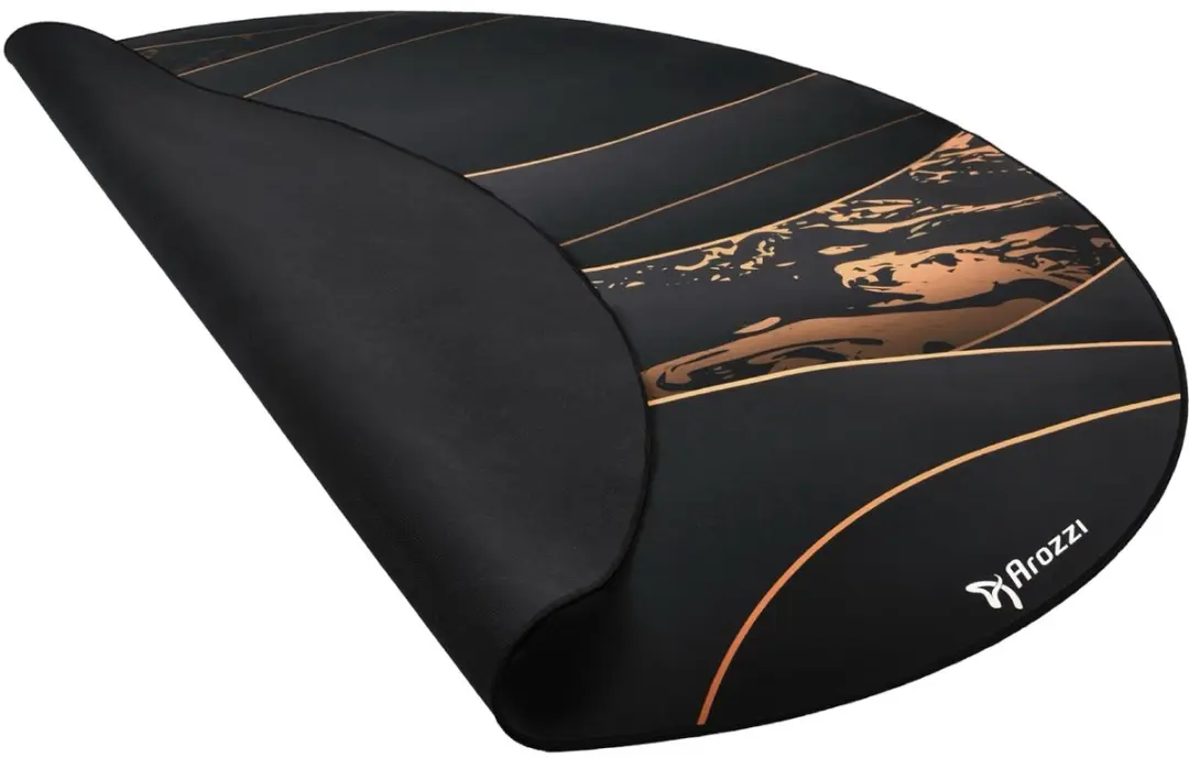 Arozzi Zona Vloerbeschermer Ø121cm - Zwart/Goud