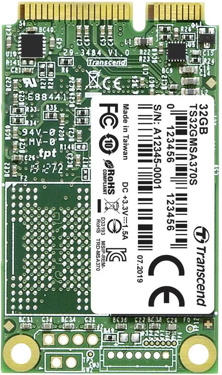 Transcend TS32GMSA370S mSATA SSD 32GB