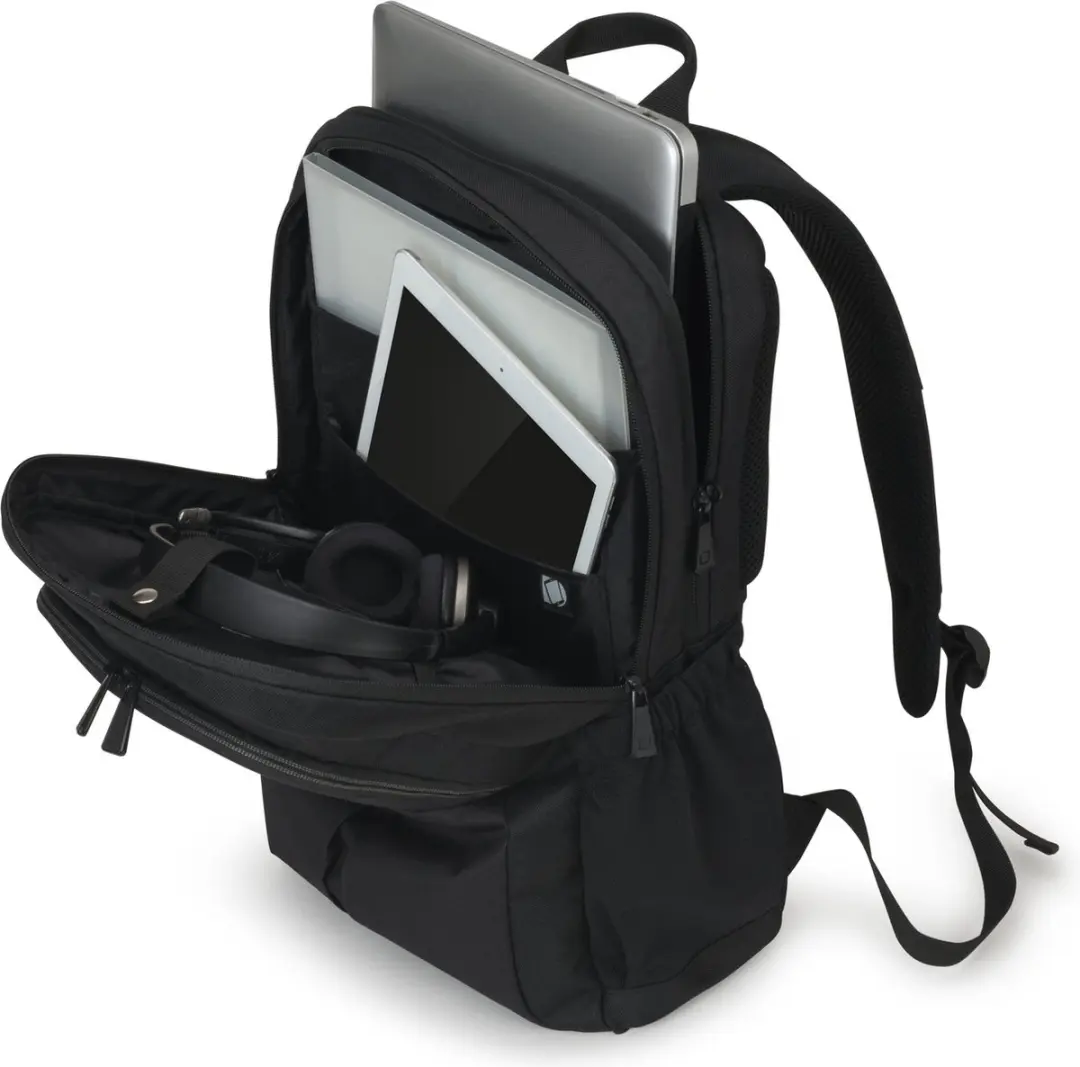 Dicota Eco Backpack SCALE 15.6 inch - 19L - 3 Vakken - Zwart