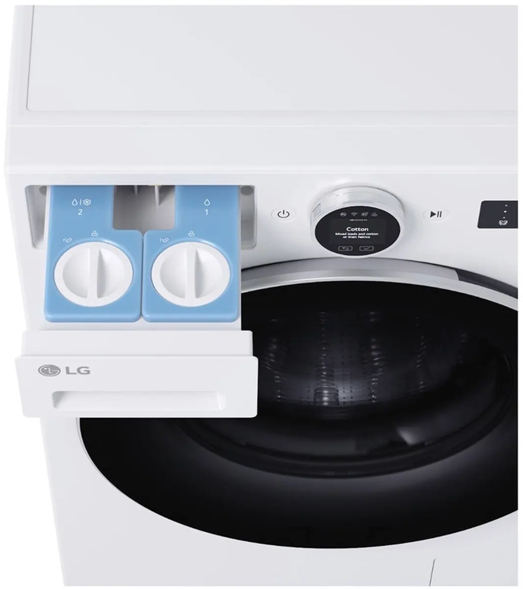 LG F4WX851Y Wasmachine Voorlader 11kg 1400 RPM - Wit