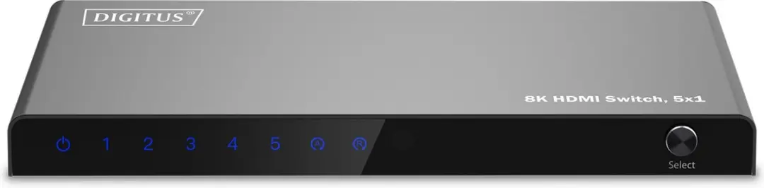 Digitus DS-55334 HDMI Switch 5 Input - 1 Output - Zwart