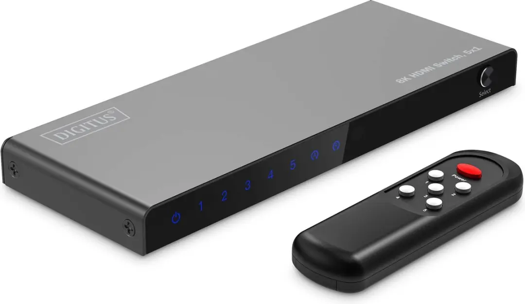 Digitus DS-55334 HDMI Switch 5 Input