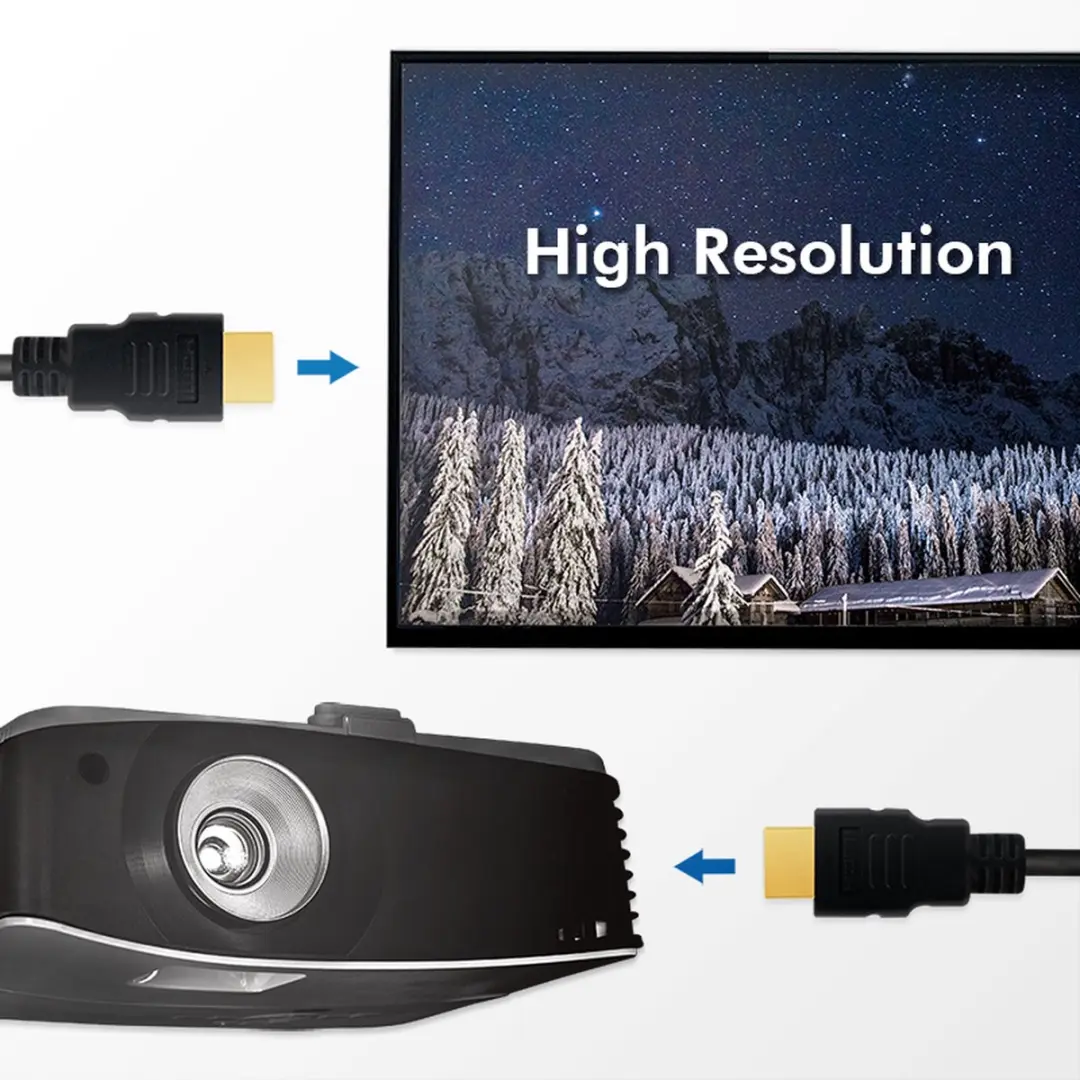 Logilink CH0080 HDMI 2.1 Kabel 5.00m - Zwart