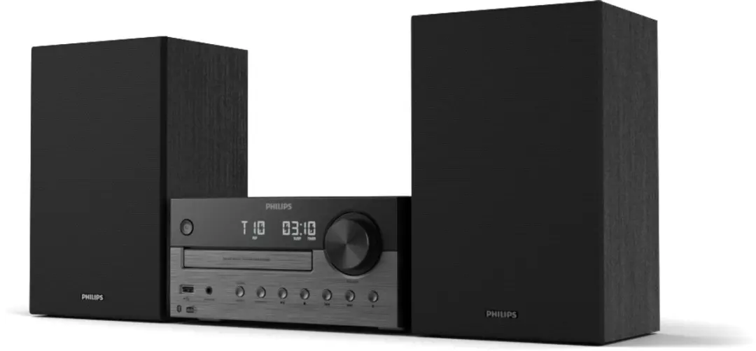 Philips TAM4505M2/12 Microsysteem - 80W - DAB+/FM/CD/Bluetooth 5.4 - Donkergrijs/Zwart