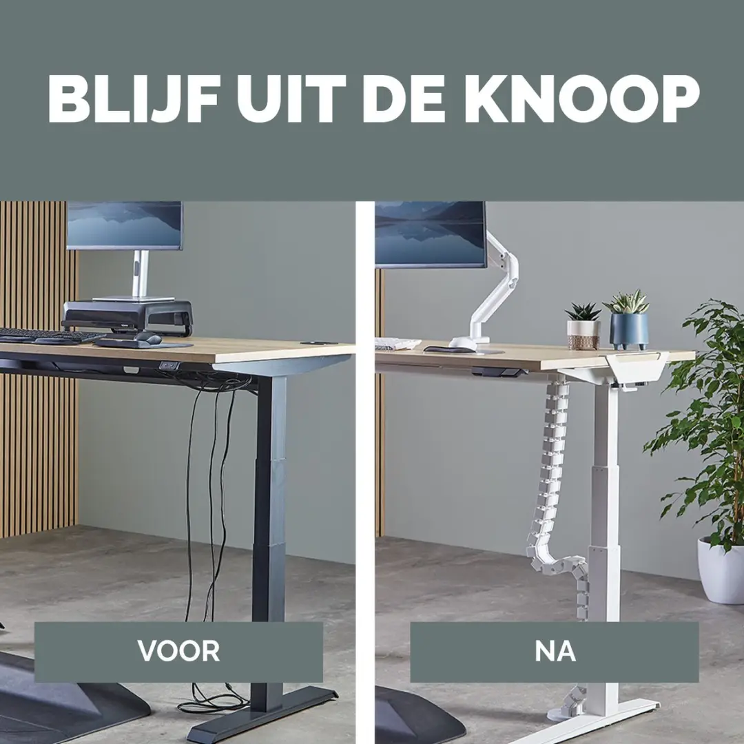 Fellowes Cablespine Kabelgoot Wit