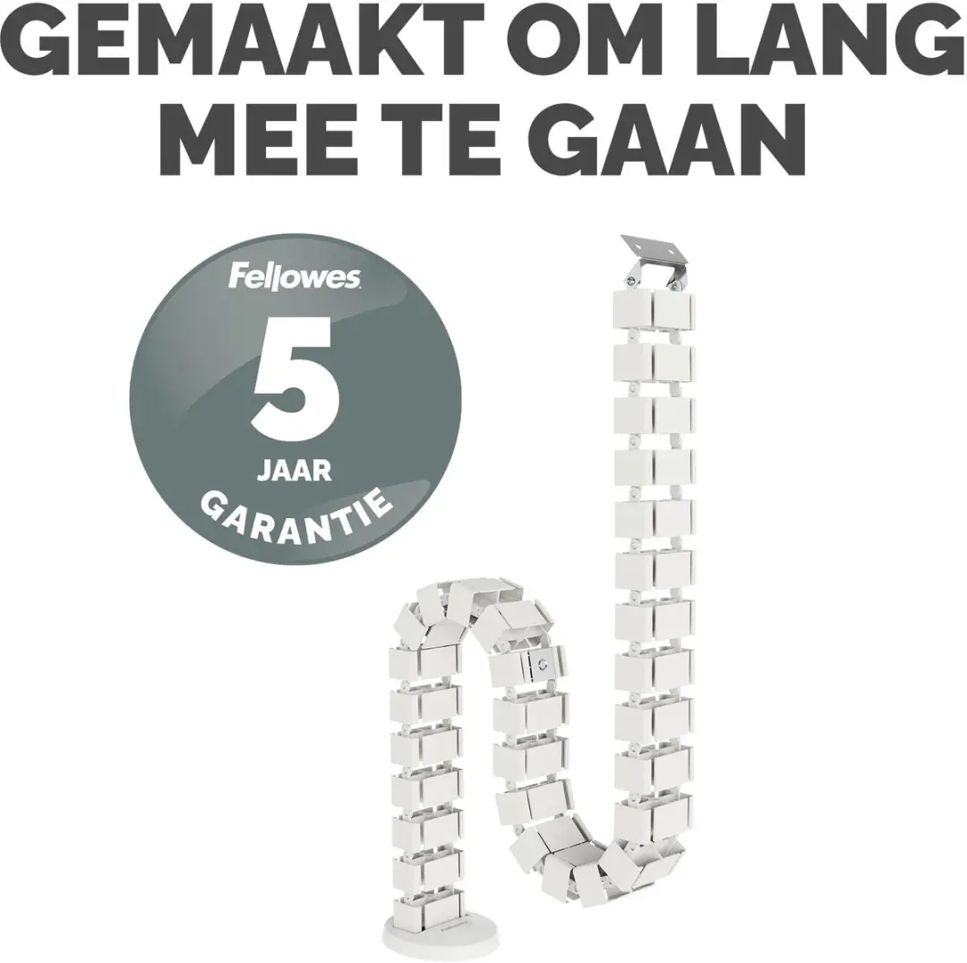 Fellowes Cablespine Kabelgoot Wit