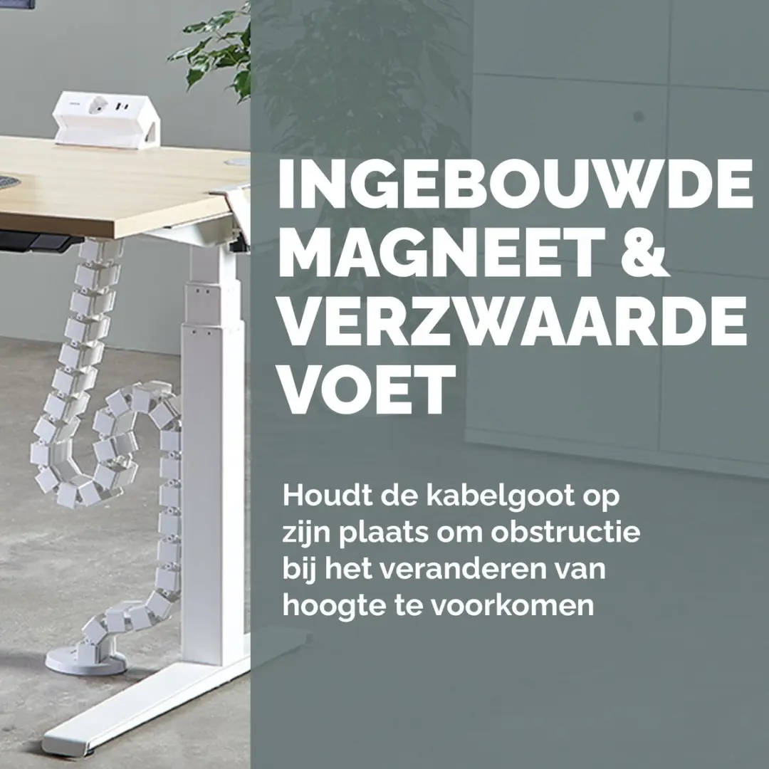 Fellowes Cablespine Kabelgoot Wit - afbeelding 6 van 6